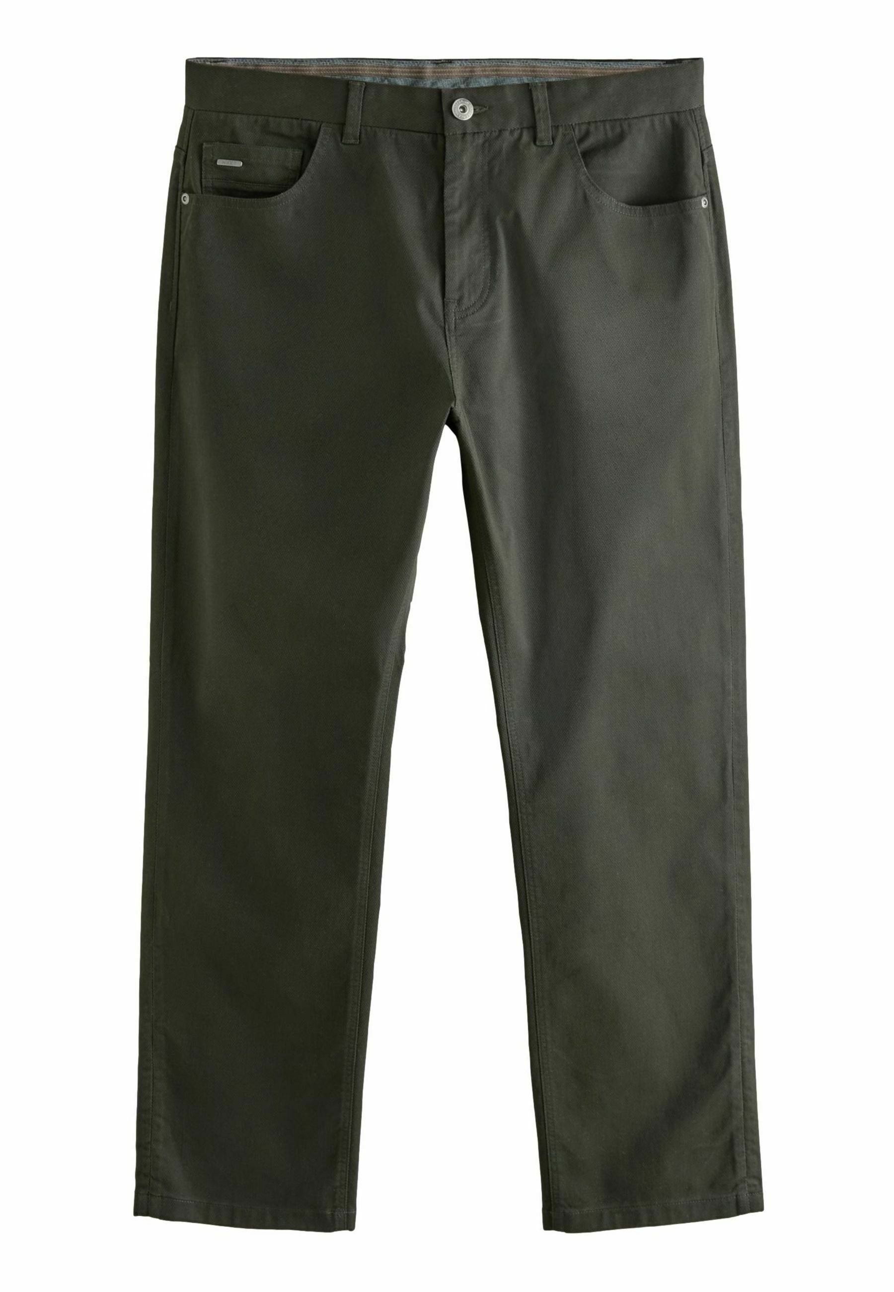 Next REGULAR FIT STRAIGHT LEG STRETCH - Chino - khaki green