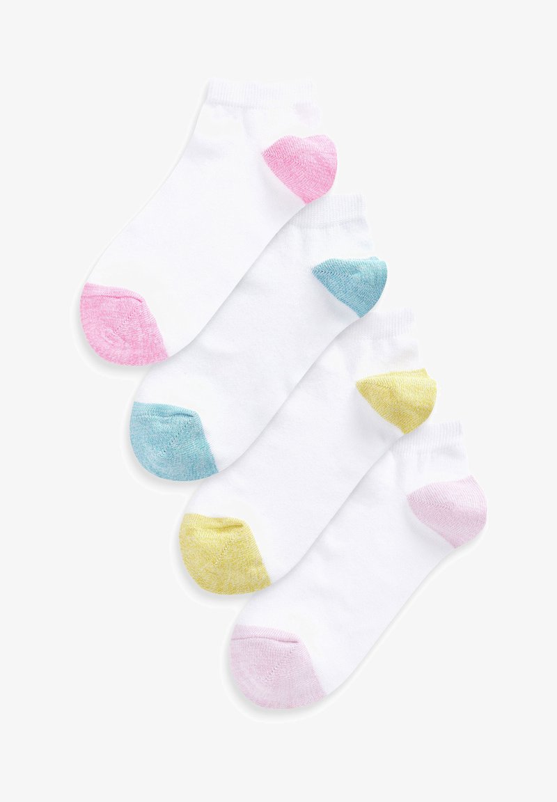 Next 4 PACK - Sporta zeķes - white pastel