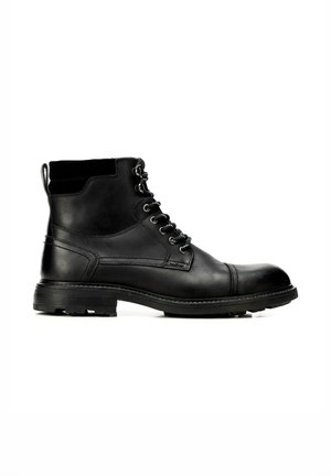 Bottines à lacets - black