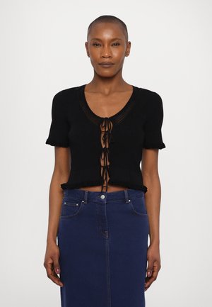 MONOPOLE - Strickjacke - noir