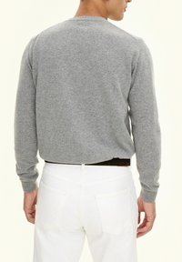 Oscar Jacobson LUKE ROUNDNECK - Maglione - grey melange