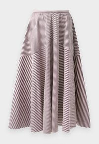 MAXIME STRIPED - A-silueta svārki - plum