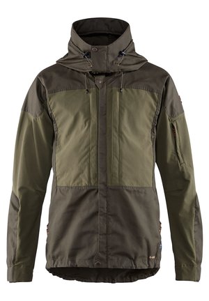 Fjällräven KEB JACKET M - Outdoorová bunda - dunkeloliv