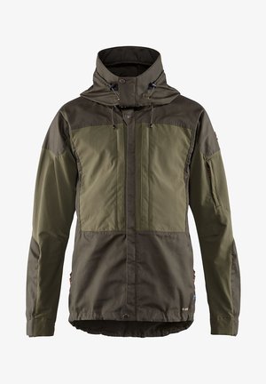 Fjällräven KEB JACKET M - Outdoorová bunda - dunkeloliv