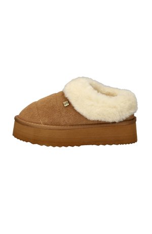 Pantoffels - cognac