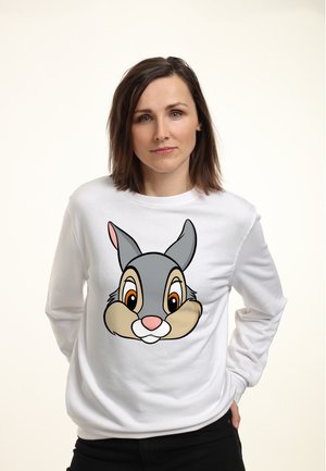 BAMBI THUMPER BIG FACE - Sudadera - white