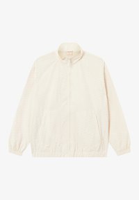 ALLOVER TRACK JACKET UNISEX - Treningsjakke - antique white