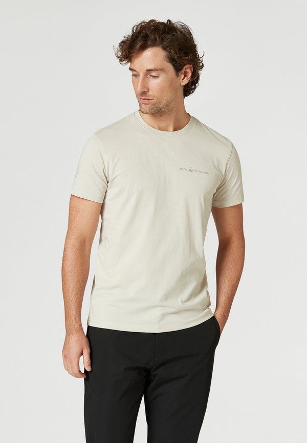 LOGO BOWMAN - T-Shirt basic - ecru