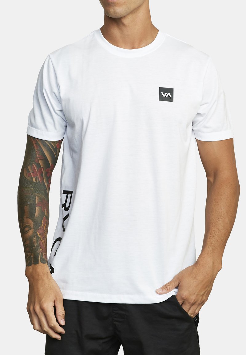 RVCA T-shirt med print - white