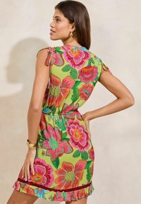 Lipsy Abito a camicia - green floral