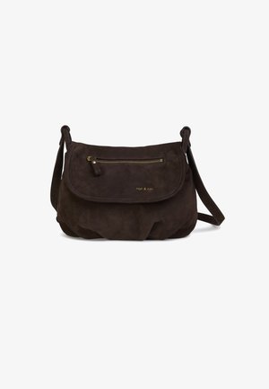 nat & nin JEN - Schoudertas - dark brown