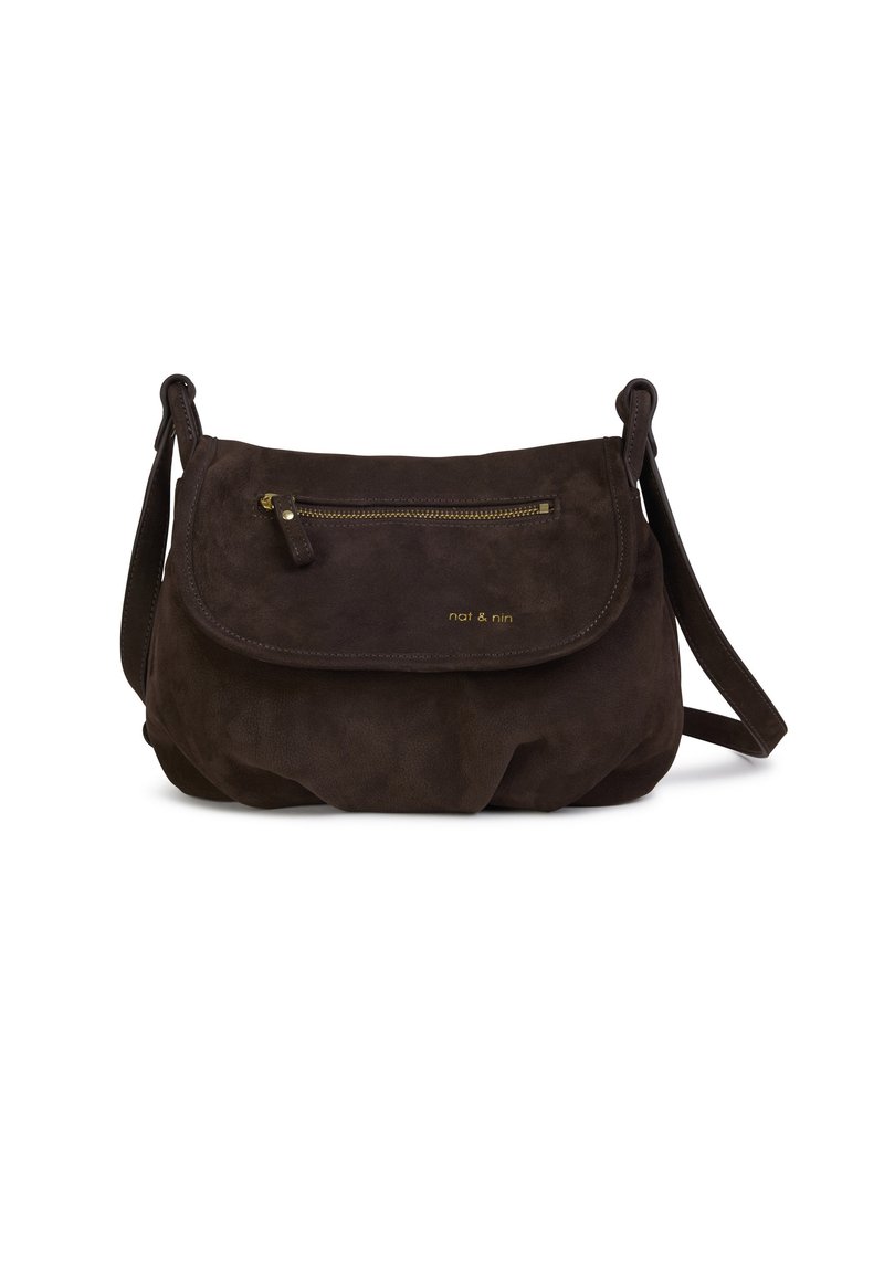 nat & nin JEN - Borsa a tracolla - dark brown