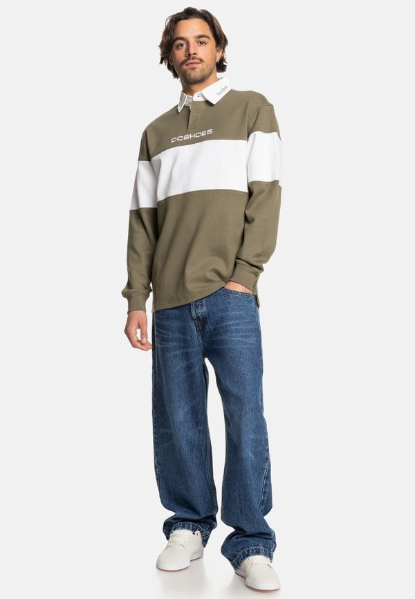 HALF TIME  - Polo shirt - vet vetiver4