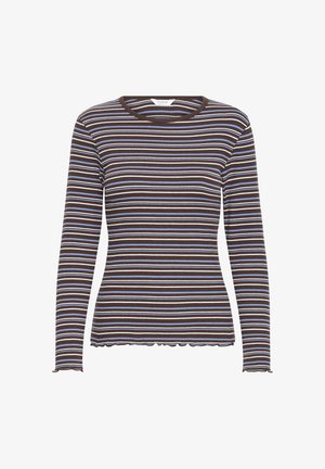 b.young, BYTONE LONG-SLEEVE - Long sleeved top - java stripe