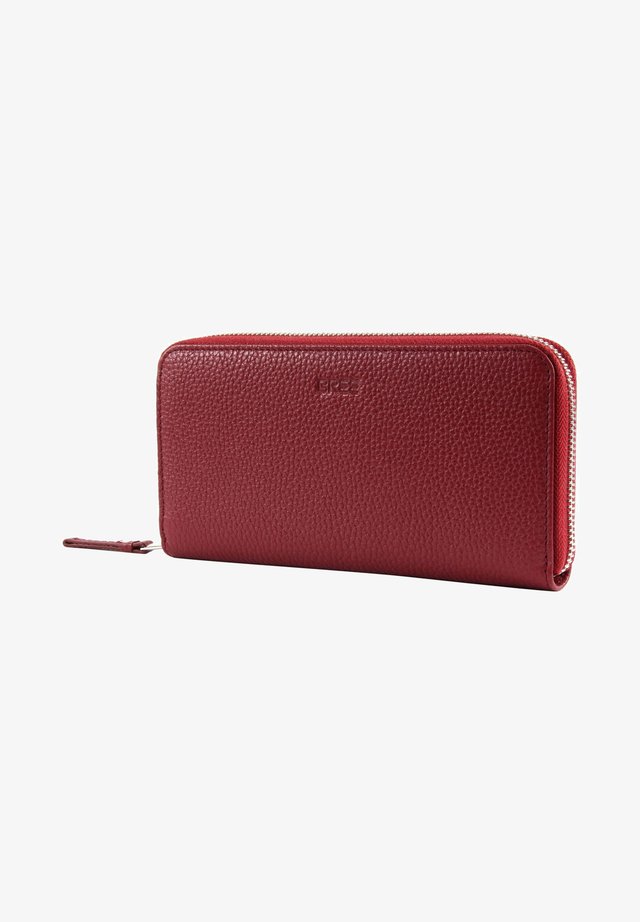 Portefeuille - brick red