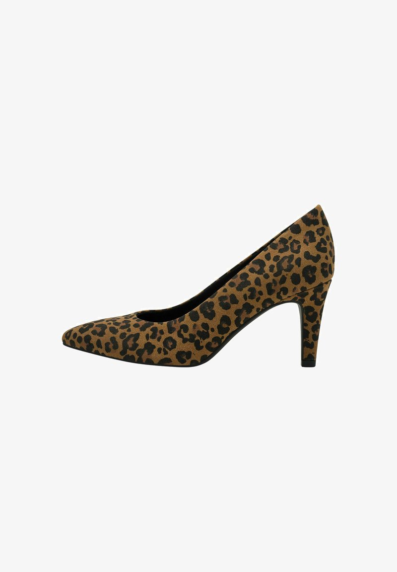 s.Oliver Højhælede pumps - cognac leo