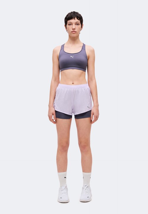 PUMA 4KEEPS RUN BRA - Medium support sports bra - inky depths — photo 2