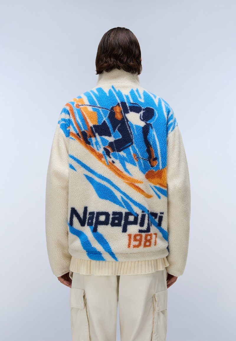 Napapijri FIEMME - Fleecová bunda - off-white