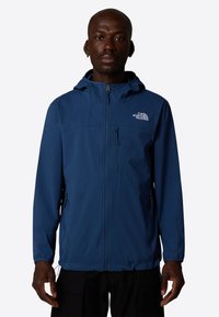 The North Face NIMBLE HOODIE - Softshelljas - shady blue