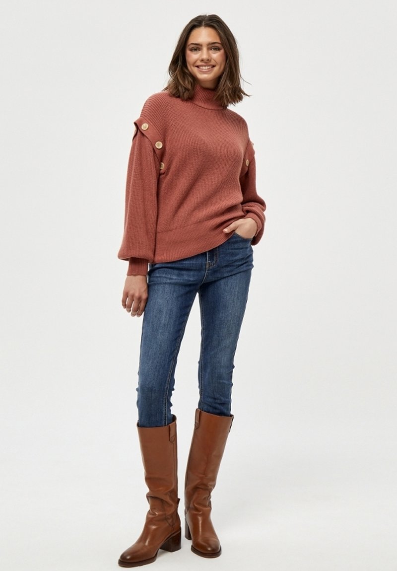 Damen Strickjacken | PEPPERCORN Strickpullover cedar wood/kupfer - IA03166 Damen Strickjacken | PEPPERCORN Strickpullover cedar wood/kupfer - IA03166