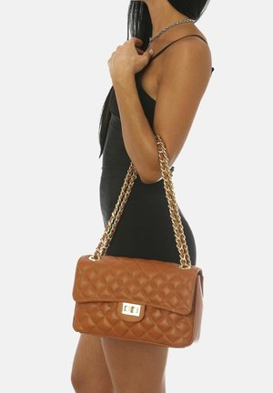 CHICCA BORSE, Sac bandoulière - cognac