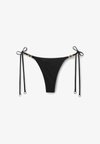 MINIMAL FIT THONG - Bikini-Hose - black