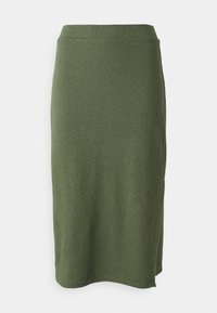 ONLRIE MIDI SKIRT - Pouzdrová sukně - four leaf clover