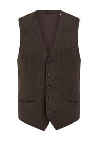 Anzugweste - dark brown