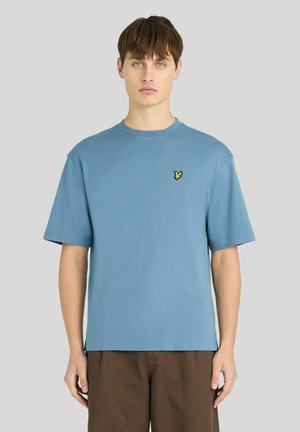 Lyle & Scott, ULTRA SOFT OVERSIZED T-SHIRT - T-shirts basic - w slate blue