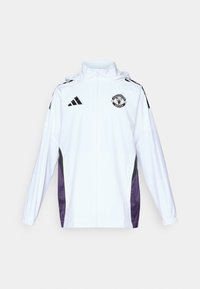 MANCHESTER UNITED ALL WEATHER JACKET - Klupska odjeća - white/aurora plum/black