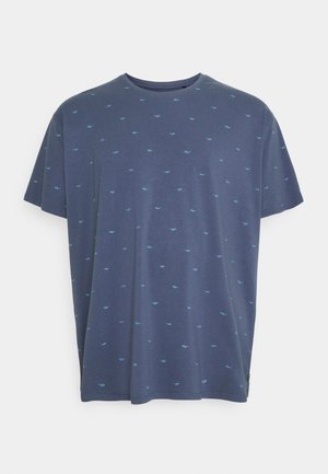 T-shirt print - stone blue