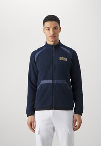 EA7 Emporio Armani - Mikina na zip - blu navy Miniatura obrázku 1