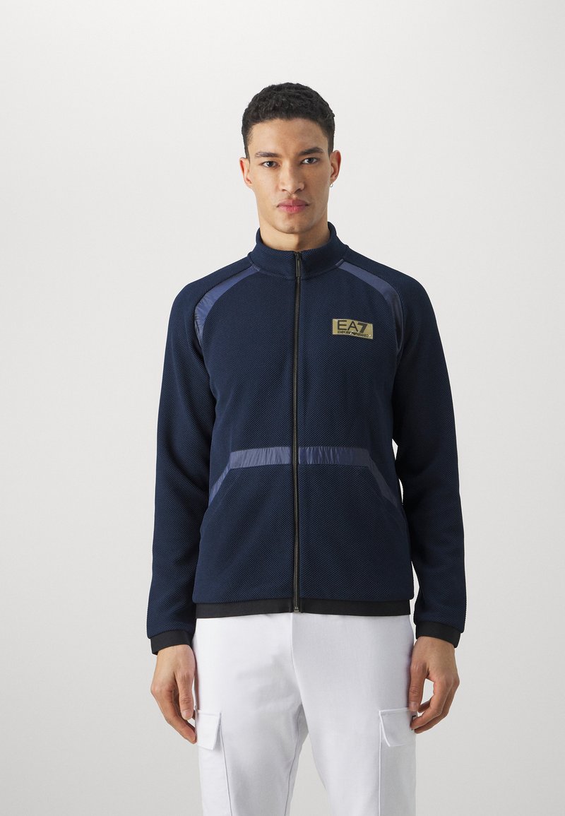 EA7 Emporio Armani - Mikina na zip - blu navy, Zvětšit