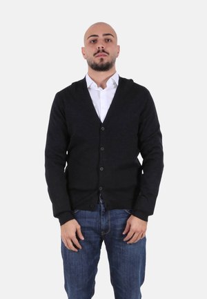 MAGLIA  - Cardigan - screziato-mottled black