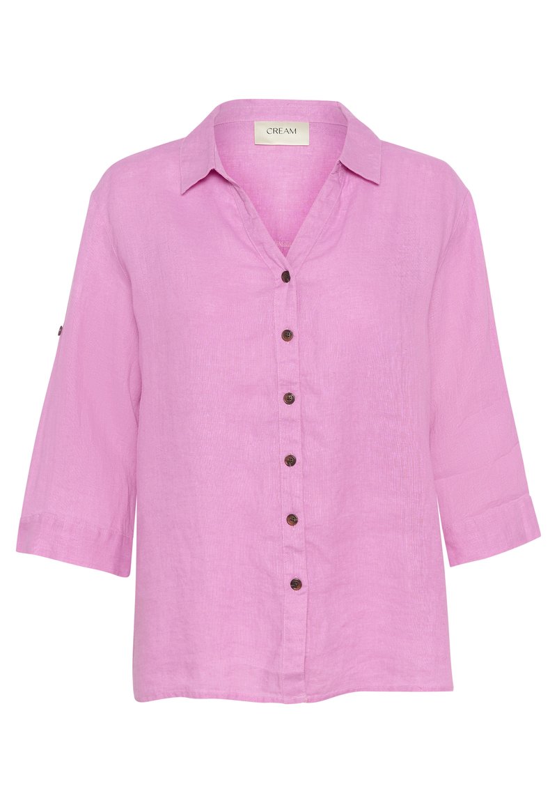 Cream Overhemdblouse donkerroze
