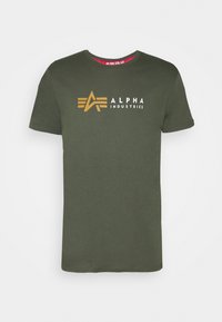 LABEL - T-shirts print - dark olive
