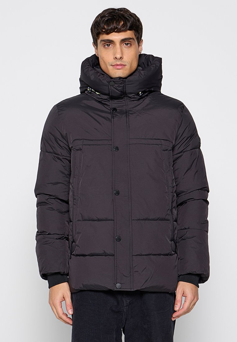 INDICODE JEANS Winterjas zwart INDICODE JEANS Winterjas zwart