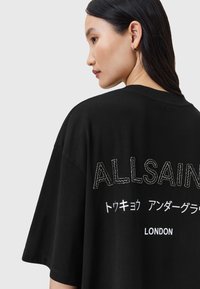 AllSaints UNDER AMELIE TEE - T-shirt con stampa - black