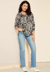 Friends Like These V NECK - Langarmshirt - zebra