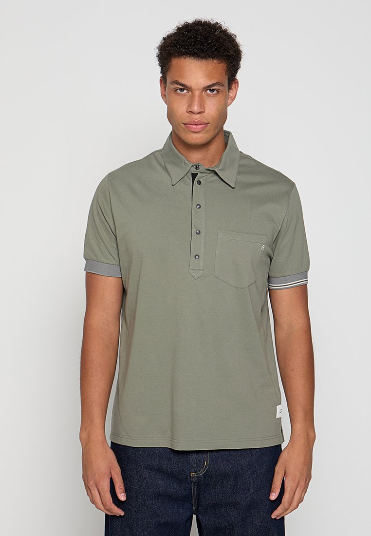 Replay Poloshirt kaki