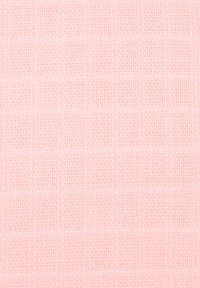 Light pink fabric featuring a textured pattern with small squares, creating a subtle grid design. Soft material with a slightly fibrous appearance.