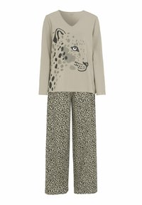Cellbes of Sweden TWO PIECE SET - Pyjama - beige leopard