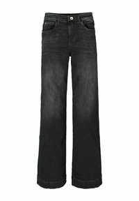 Garcia CELIA 249 WIDE - Vaqueros a campana - dark used