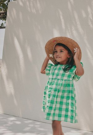 Next, Hat - strawberry flower