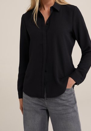 Hemdbluse - black