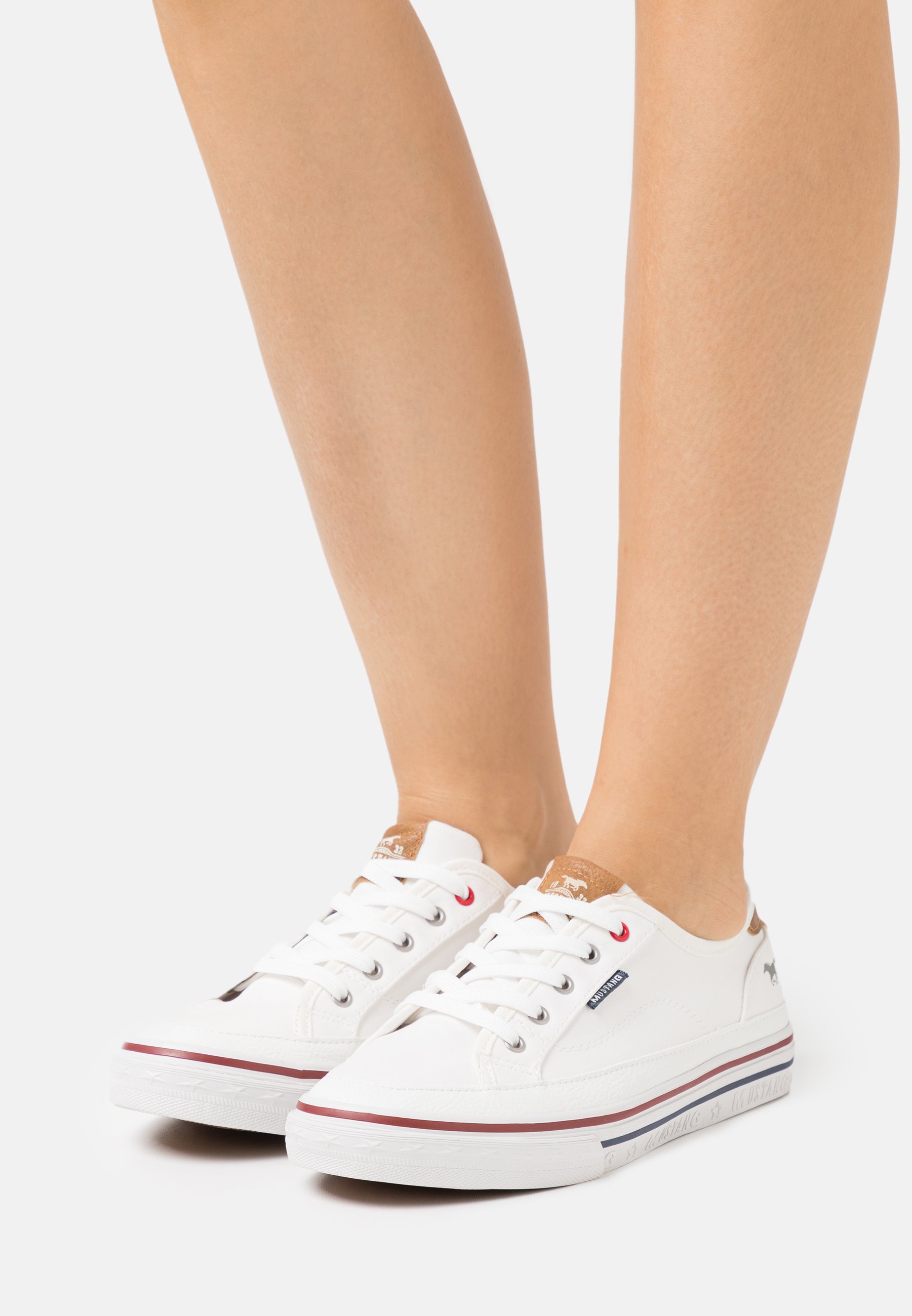 Mustang Sneakers laag - weiß/wit - Zalando.nl