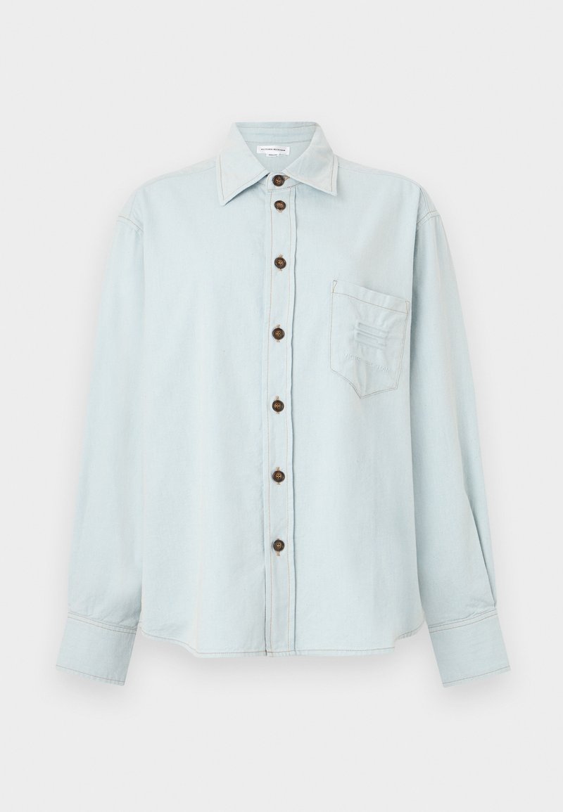 Victoria Beckham Overhemdblouse lichtblauw