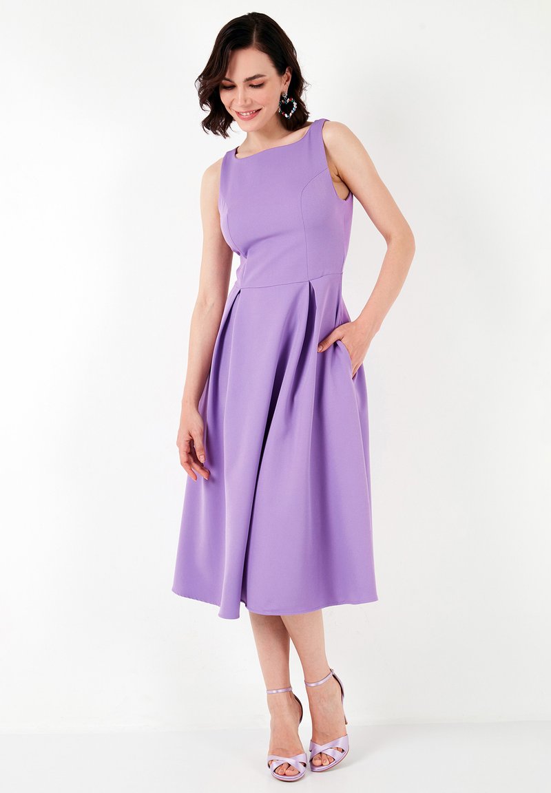 LELA COCKTAIL DRESS - Cocktail dress / Party dress - lilac - Zalando.ie LELA COCKTAIL DRESS - Cocktail dress / Party dress - lilac - Zalando.ie
