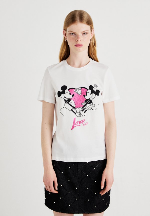 ONLMICKEY LIFE VALENTINE - Print T-shirt