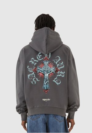 MJ Gonzales CROSS X MJG HEAVY - Hoodie - magnet